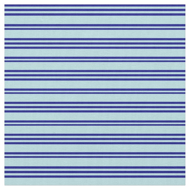 Blue & Powder Blue Coloured Pattern Fabric (Close Up)