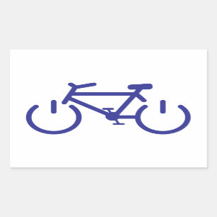 Blue Power Bike Sticker
