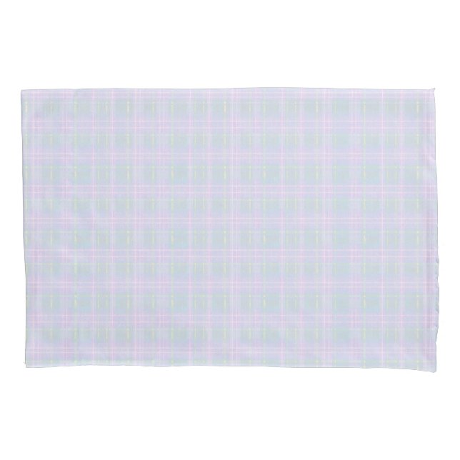  Blue Praire Plaid Pillowcase (Front-Left)