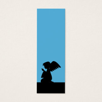 Blue Praying Angel Bookmark