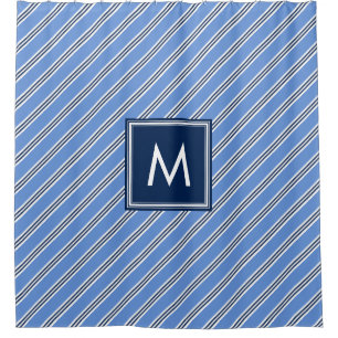 Blue Preppy Stripes