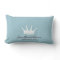 Blue Prince Crown Custom Baby Pillow
