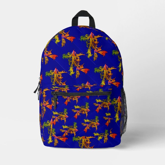 Blue Print Cut Sew Bag (Front)