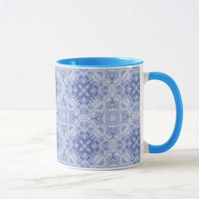 Blue Print Mug (Right)
