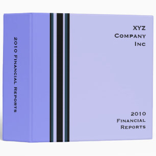 blue professional binder