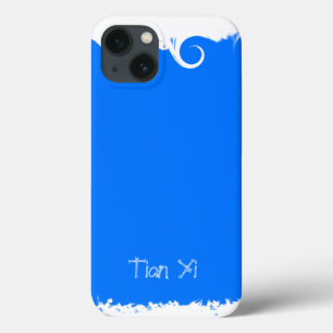 Blue Professional Elegant Modern iPhone 13 Case