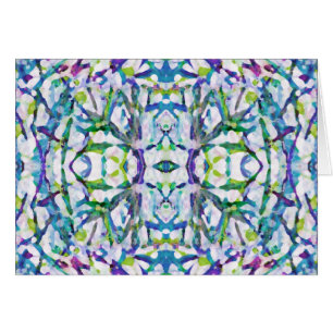 Blue Psychedelic Pattern