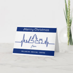 Blue Pulse Healthcare Christmas Greeting Card