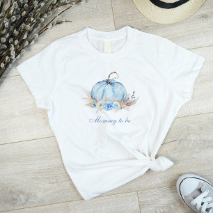 Blue Pumpkin Mommy to be T-Shirt