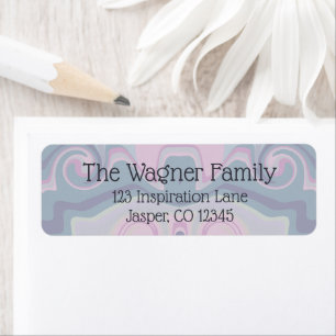 Blue Purple Abstrait Swirl Inspirivity