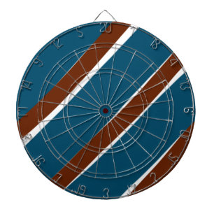 Blue purple curvy shapeslines wavy pattern design dartboard