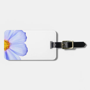 Blue Purple Daisy Cosmos Daisies Template Luggage Tag