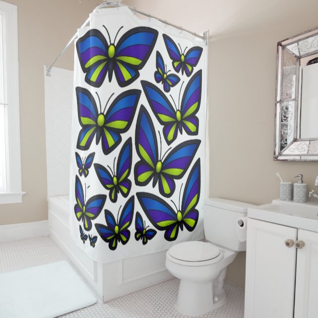 Blue Purple Green Wings Now (In Situ)