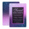 Blue purple ombre glitter elegant chic Sweet 16