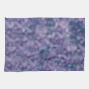 Blue Purple Pink Trendy Cool Chic Kitchen Towel