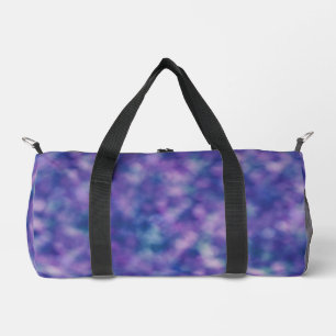 Blue Purple Pink Unique Cool Chic Duffle Bag
