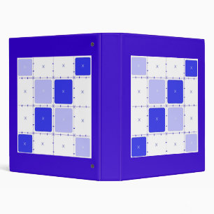 Blue & Purple Quilt Binder