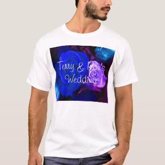 Blue Purple Rose T-Shirt