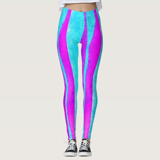 Blue/Purple Women's Leggings