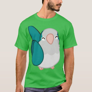Blue Quaker Parrot Borb T-Shirt
