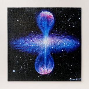 Blue quasar   jigsaw puzzle