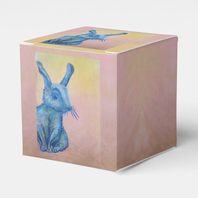 blue rabbit gift box (Front Side)