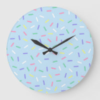 Blue rainbow sprinkles confetti fun colourful 