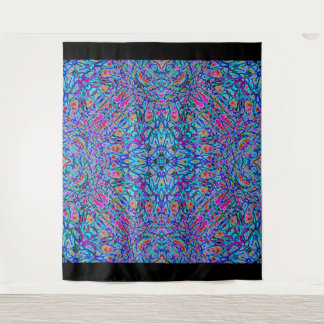 Blue Rainbow Trip Tapestry