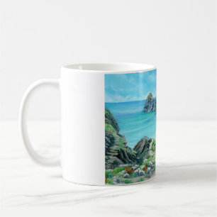 Blue Rapture at Kynance Cove Coffee Mug
