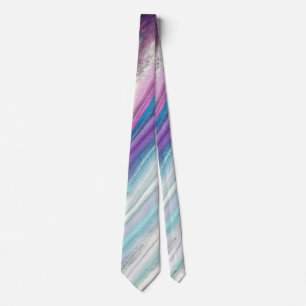 blue raspberry abstract tie