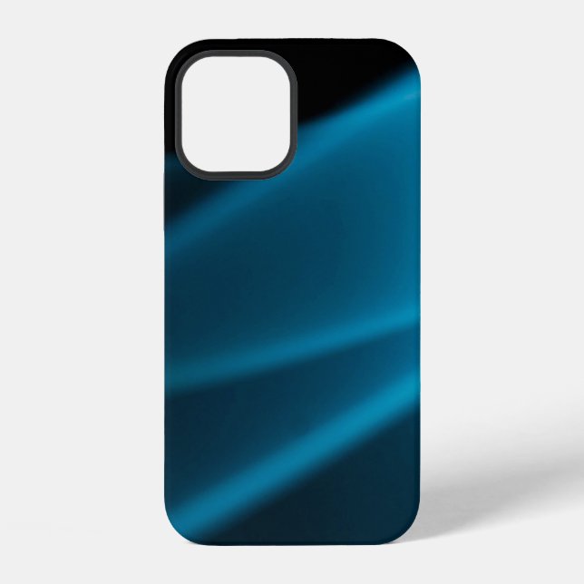 Blue ray of light iPhone case (Back)