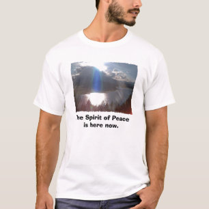 Blue Ray with edging, The Spirit of Peace is her.. T-Shirt