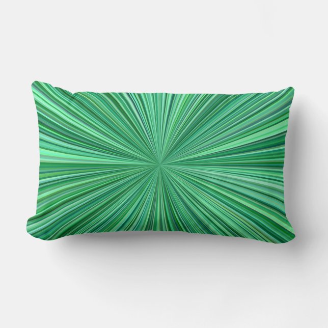 Blue Rays Stripes Background-23156 Lumbar Pillow (Front)