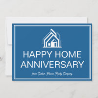 Blue Real Estate Business Personalized Marketing