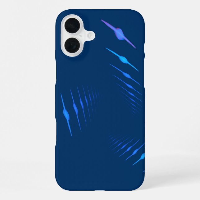 Blue REbel iPhone Case (Back)