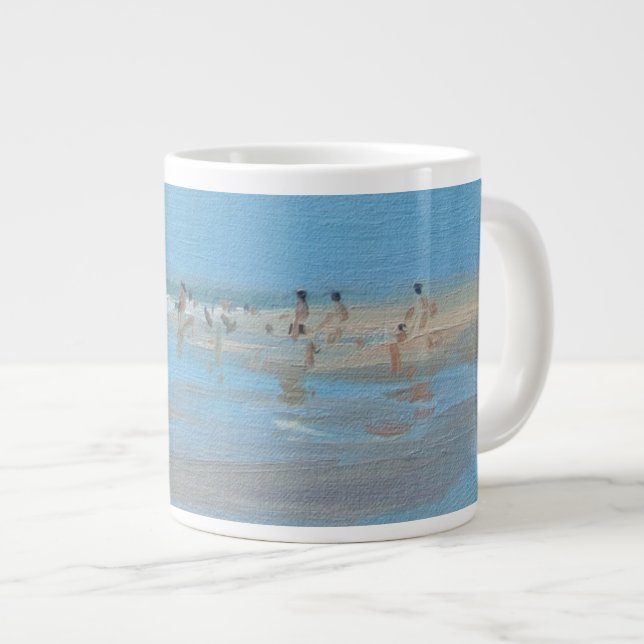 Blue Reflection Montalivet Large Coffee Mug (Front Right)