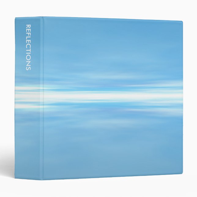 Blue Reflections (1.5in) Binder (Front/Spine)