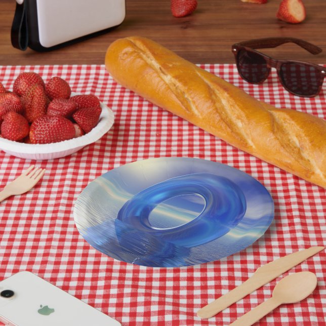 Blue Reflections Paper Plates (Picnic)