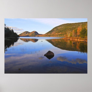 Blue Reflections Poster