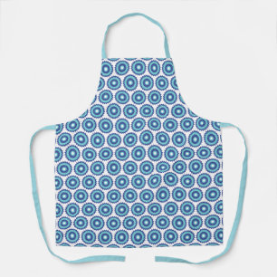 Blue Retro Apron