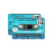 Blue Retro T4 Audiotape Cassette 80s DJ Business C