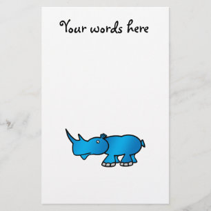 Blue rhino stationery