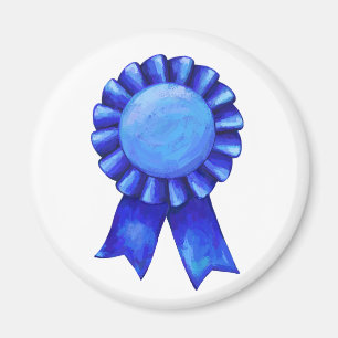 Blue Ribbon Art Customizable Magnet