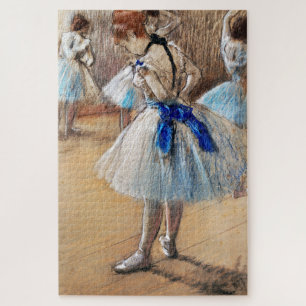 Blue Ribbon Dancer, Edgar Degas Jigsaw Puzzle