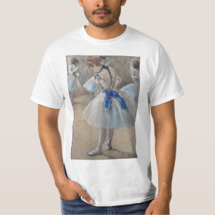Blue Ribbon Dancer Edgar Degas T-Shirt