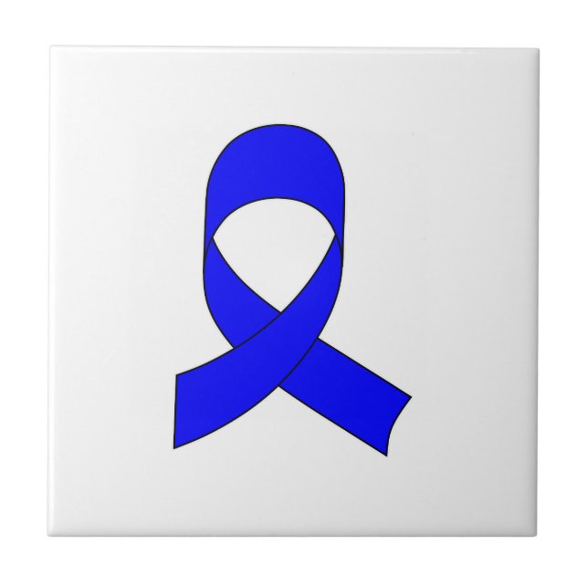 Blue Ribbon Drawing Tile (Front)