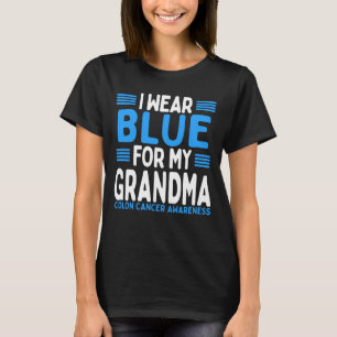 Blue Ribbon Grand Colon Cancer Awareness T-Shirt
