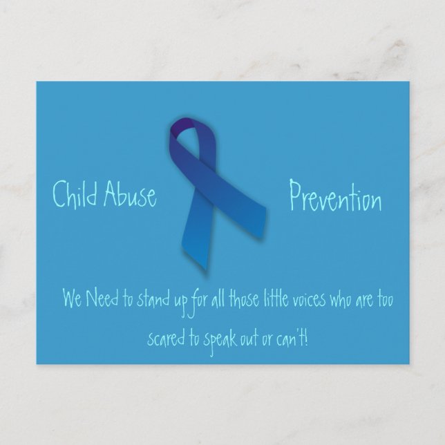 Blue_ribbon Post card (Front)
