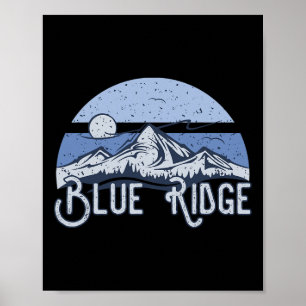 Blue Ridge For Hikers And Fans Of The Parkway Moun Poster