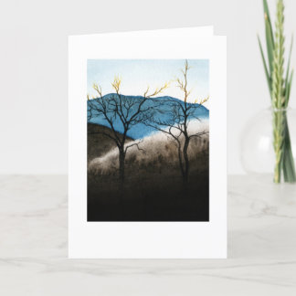Blue ridge frozen rain card